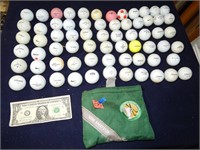 G7 Count Golf Balls & Golf Ball Bag