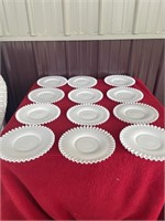 Fenton set of 12 8” plates