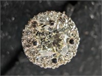 $2765 14K  Lab Grown Diamond 0.8Ct, 2.84G Ring