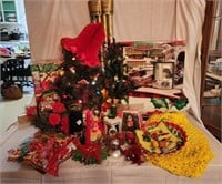 Christmas  Decorations & Glass Nativity
