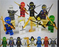 Eight character ninja? Lego style building block