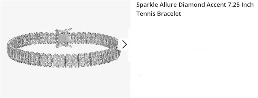 Sparkle Allure Diamond Tennis Bracelet
