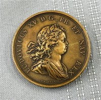 Louisburg founding medal, Médaille de la