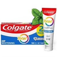 Colgate Total Whitening Toothpaste - 5.1oz/2pk