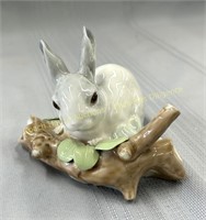 Lladro porcelain rabbit, Lapin en porcelaine