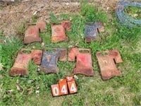tractor weights international harvester lot of 7