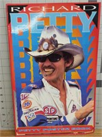 Large Richard Petty poster book 1992