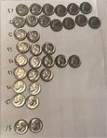 (32) 1980 Dimes Assorted Mints & Dates