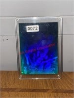 Holographic Spider Man Card In Hard Case