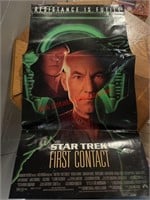 Star Trek First Contact Double Sides Poster