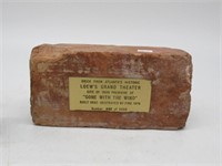 BRICK FROM LOWES GRAND THEATER" GONE WND"