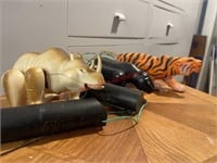 60’s remote Control Animals & Tiger Toy