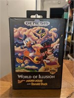 She’s Genesis World of Illusion Game with Box