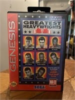 Sega Sports Greatest Heavy Weights Game with Case