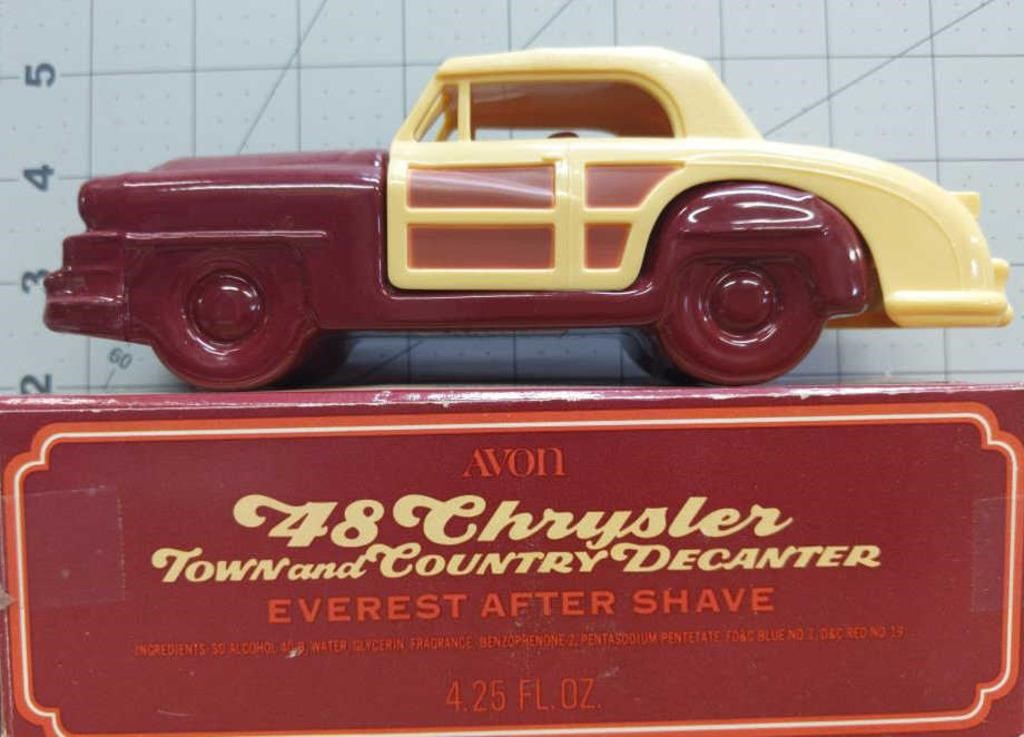 Avon 48 Chrysler Town and country decanter after