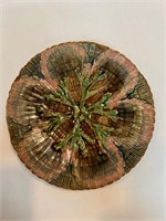 Majolica Shell and Seaweed Griffin Smith Plate