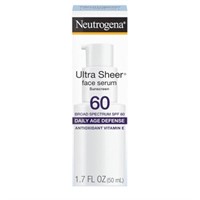 Neutrogena Sheer Sunscreen SPF60+ - 1.7oz