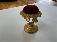 Victorian Brass Pin Cushion Stand