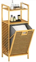 *Read Bamboo Laundry Hamper Basket Laundry Room