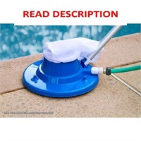 HDX Deluxe Pool Leaf Vacuum with Suction Jets