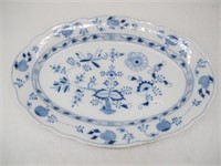 LARGE MEISEN PLATTER 17.5  CLEAN AND PRETTY.