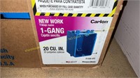Carlo. 1-Gang 20cu ft Electrical Outlet Box