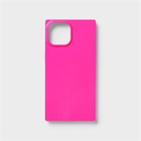 iPhone 15/14/13 Square Case - heyday Neon Pink