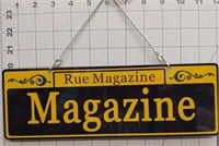 Rue magazine New Orleans sign