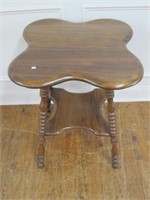 CLOVER SIDE TABLE VERY SOLID 24 X 24 X 29