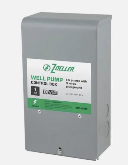 Zoeller 1010-2338 Well Pump Control Box $108