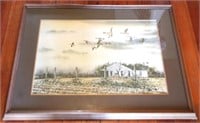 Flaring the Edge Print by A.J. Schexnayder w/ COA