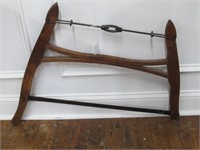 PRIMITIVE BOW SAW 32 INCHES LONG