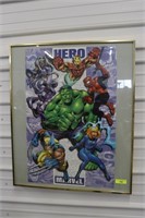 Marvel Super Hero Comics Poster 30x36