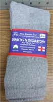 3 pair Diabetes and circulatory socks size