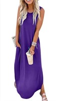New (Size 2XL)  Women's Maxi Dress Summer Casual