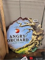 ANGRY ORCHARD HARD CIDER METAL SIGN