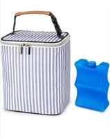 New BABEYER Breast Milk Cooler Bag with Ice Pack