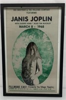 Vintage Janis Joplin vintage poster 12"x 18"