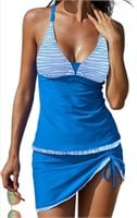New (Size M) Rekita Tankini Swimsuits with Skirt
