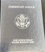 1999 AMERICAN EAGLE 1OZ PROOF SILVER BULLION COIN