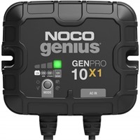 NOCO 10A Smart Marine Battery Charger for AGM, Lit
