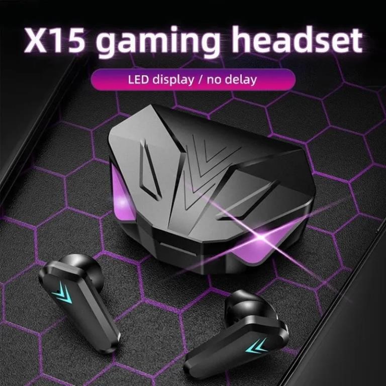 X15 gaming headset Bluetooth headphones