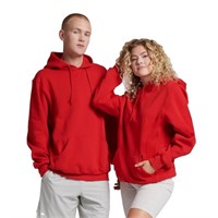 Dri-Power Fleece Pullover Hood - True Red - XX-Lar