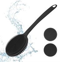 Silicone Back Scrubber for Shower, Bath Body Doubl