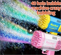 New Rocket bubble gun
