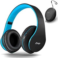 ZIHNIC Bluetooth Headphones Over-Ear, Foldable Wir