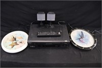 Bose Computer Speakers, Sony VCR, Clocks