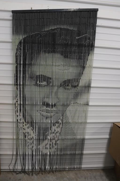 Elvis Beaded Curtain