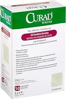 Curad Sterile Oil Emulsion Non-Adherent Gauze