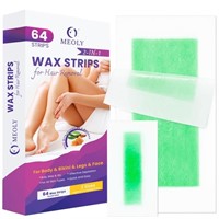 64 Counts Waxing Strips for Hair Removal for
